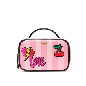 Victoria's Secret Patch Small Train Case